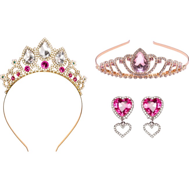 Ultimate Deluxe Royal Tiara 3pc Bundle