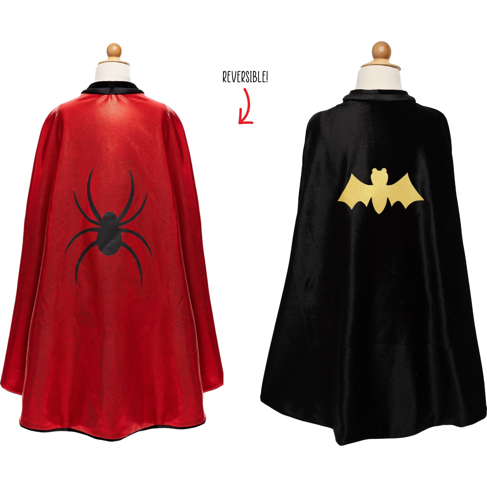 Rev Spider/Bat Flowing Cape, Size 5-6 - Costumes - 1