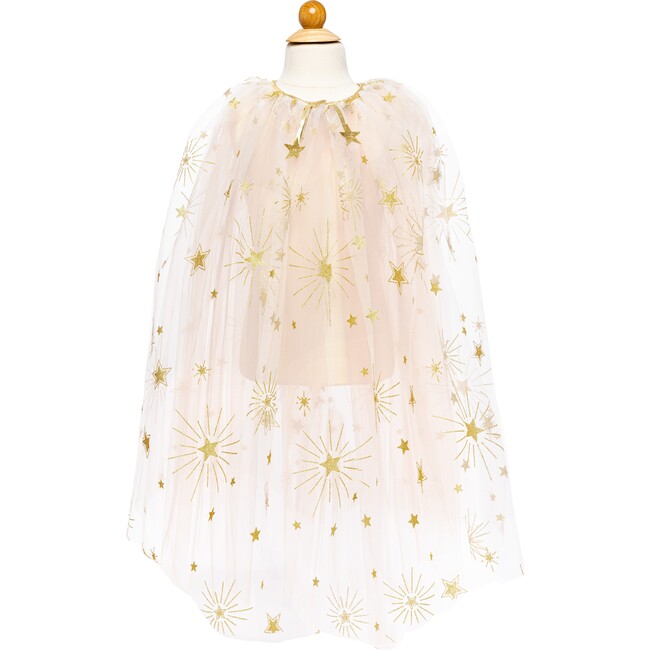 Glam Party Gold Cape, Size 4-6