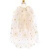 Glam Party Gold Cape, Size 4-6 - Costumes - 1 - thumbnail