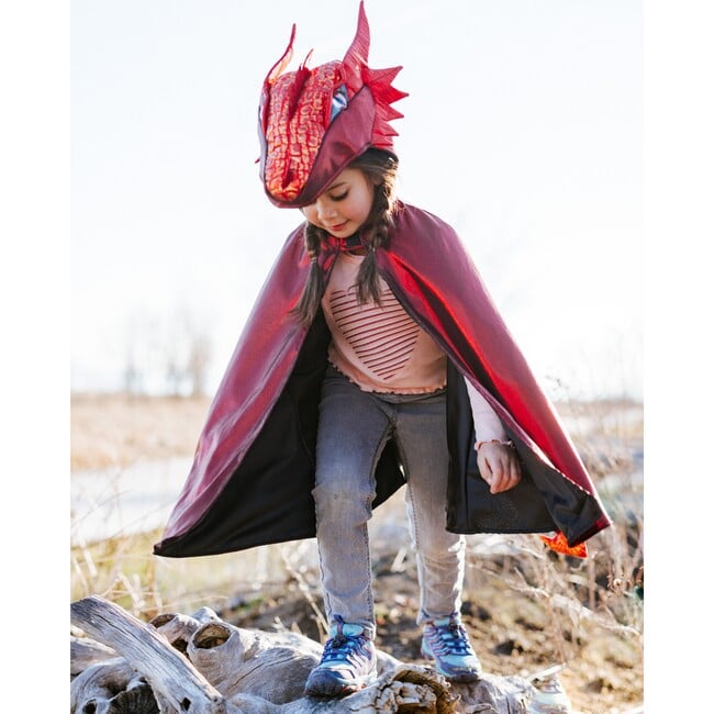 Ruby The Metallic Dragon Cape - Costumes - 3