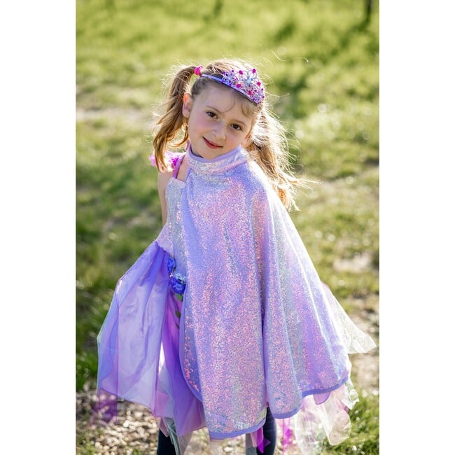 Lilac Sequins Cape - Costumes - 2