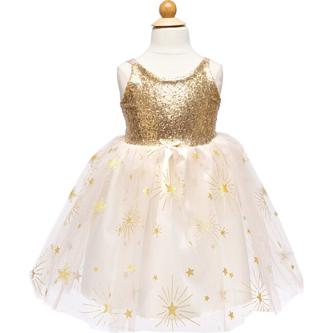 Glam Party Gold Dress