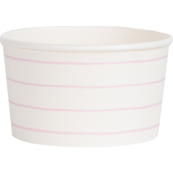 Frenchie Stripes Treat Cups, Lilac