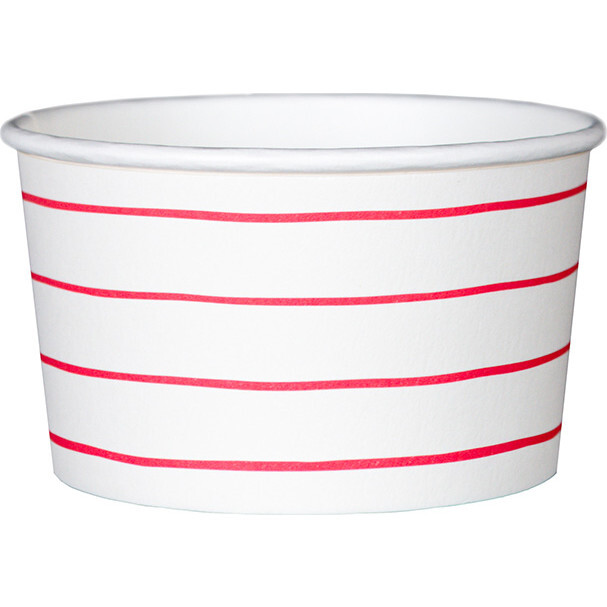 Frenchie Stripes Treat Cups, Candy Apple
