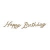 Gold Happy Birthday Garland Set - Garlands - 1 - thumbnail