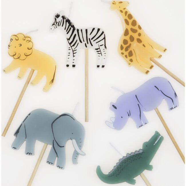 Jungle Animal Candles - Party - 2