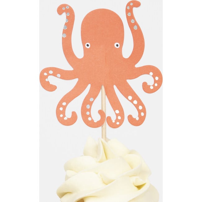 Octopus & Shark Cupcake Kit - Party Accessories - 4