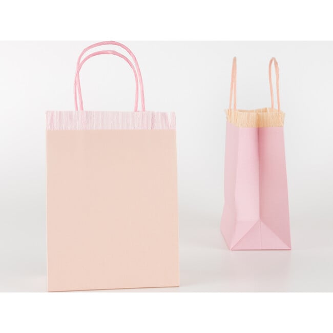 Pink Fringe Party Bags - Party Accessories - 3