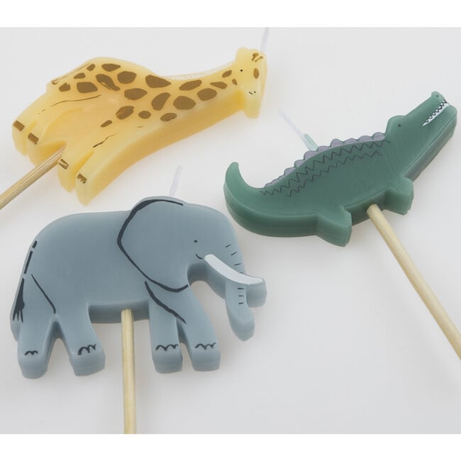 Jungle Animal Candles - Party - 3