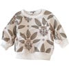 French Terry Sweatshirt, Girly Palms - Sweatshirts - 1 - thumbnail