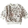 French Terry Sweatshirt, Oriental Turtles - Sweatshirts - 1 - thumbnail