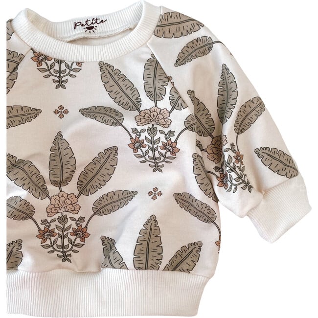 French Terry Sweatshirt, Girly Palms - Sweatshirts - 2