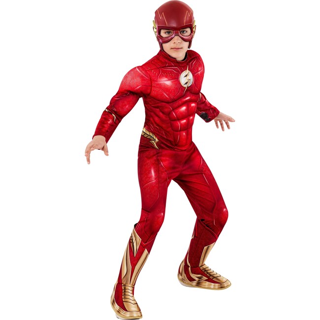 The Flash Boy's Deluxe Costume