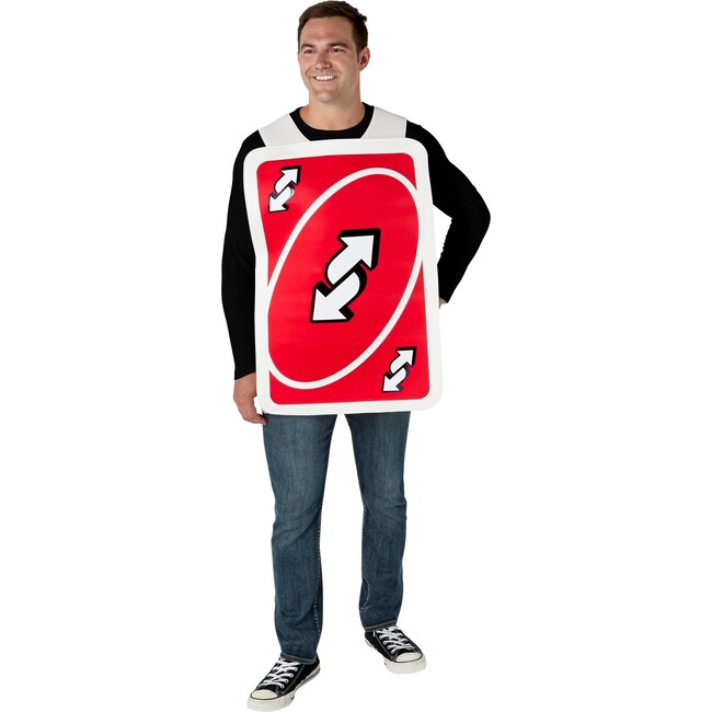 Mattel Games Uno Reverse Adult Unisex Costume