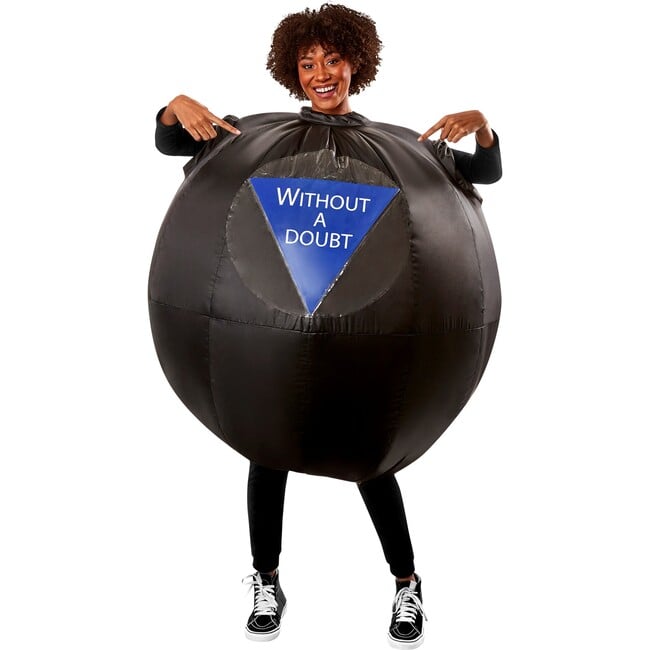 Mattel Games Magic 8 Ball Adult Unisex Inflatable Costume - Costumes - 2