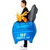 Dumpster Fire Adult Inflatable Costume - Costumes - 2