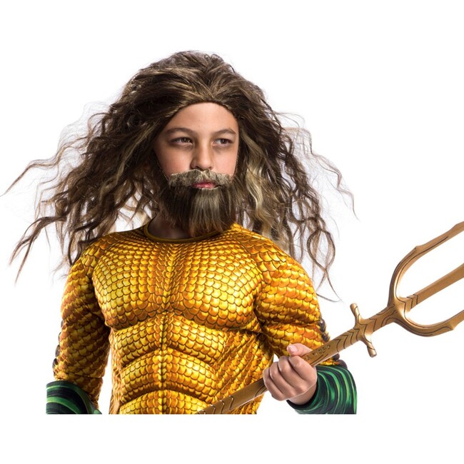 Aquaman and the Lost Kingdom Aquaman Child Wig & Beard Set - Costume Accessories - 1