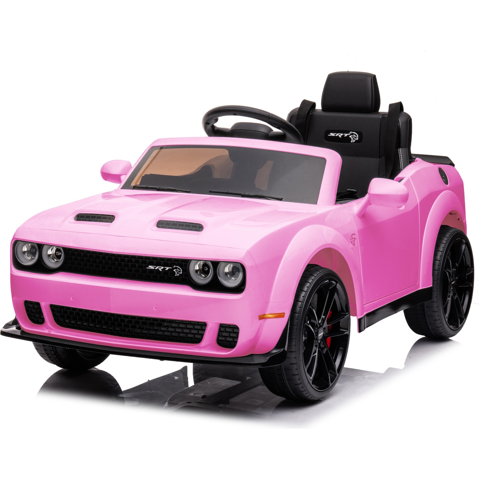 DODGE Challenger 12V, Pink - Ride-On - 1