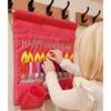 Happy Hanukkah Pink Menorah Jewish Wall Hanging - Wall Décor - 2