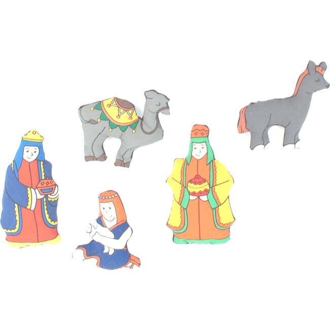 Pockets of Learning Peace on deals Earth Nativity Manger Advent Calendar 16