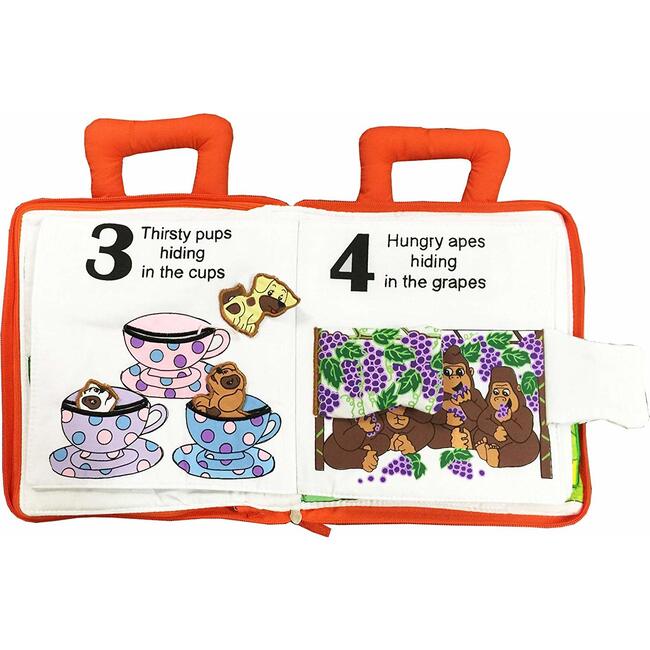 Count and Seek Quiet Book - Play Kits - 5