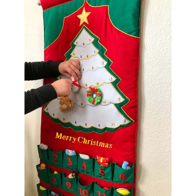 Merry Christmas Advent Calendar, White Tree - Advent Calendars - 6