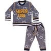 Jeremy 2 Piece Baby Set Navy - Mixed Apparel Set - 1 - thumbnail