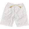 Damon Woven Pull On Jogger Shorts White - Shorts - 1 - thumbnail