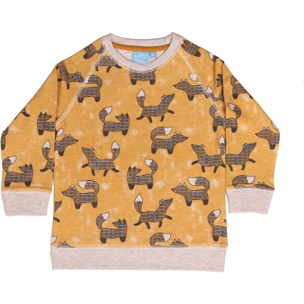 Derek Crew Neck Sweatshirt Harvest Gold - Sweatshirts - 1