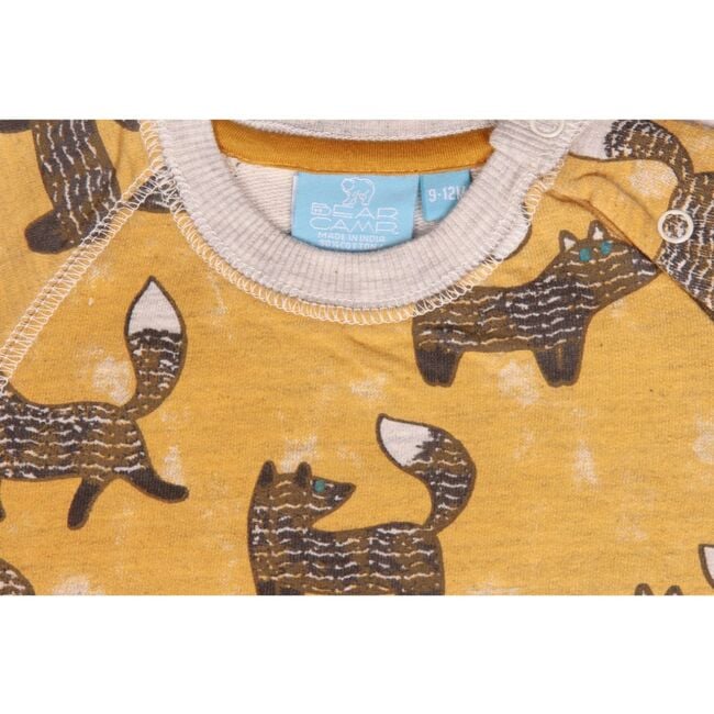 Derek Crew Neck Baby Sweatshirt Harvest Gold - Sweatshirts - 2