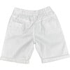 Damon Woven Pull On Jogger Shorts White - Shorts - 2