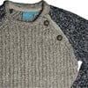 Dave Raglan Sweater Baby Grey - Sweaters - 2