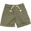 Damon Woven Pull On Jogger Shorts Baby  Green - Shorts - 1 - thumbnail