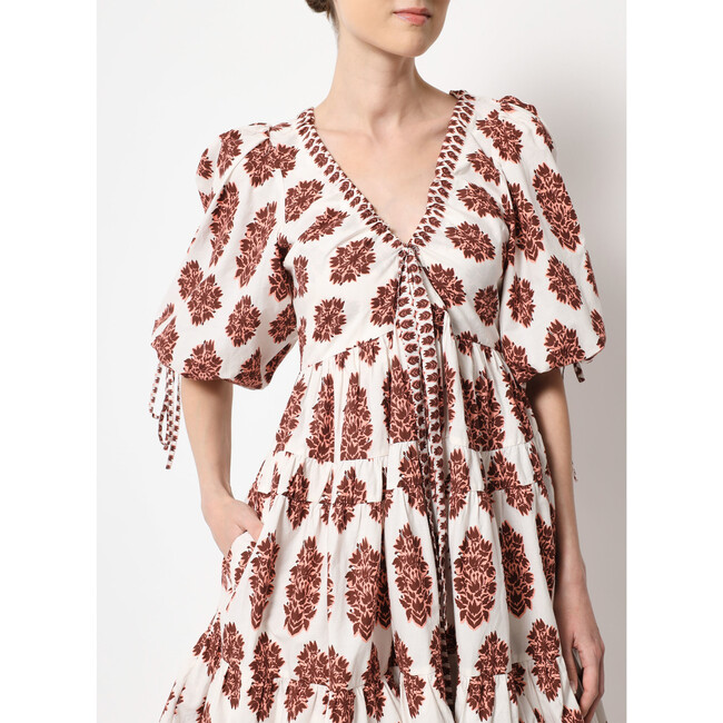 Loren Mini, Adia Peach - Dresses - 5