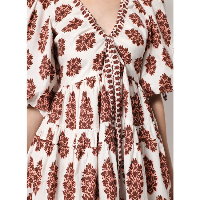 Loren Mini, Adia Peach - Dresses - 6