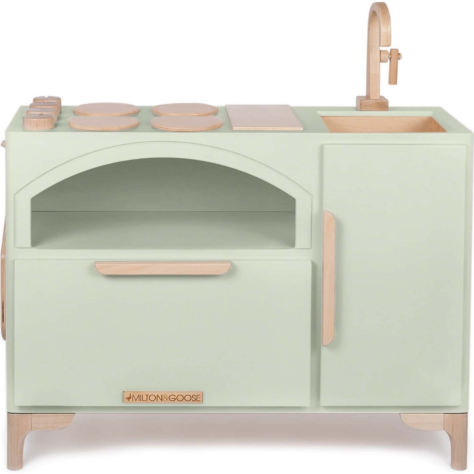 Luca Play Kitchen, Light Sage - Play Kitchens - 1