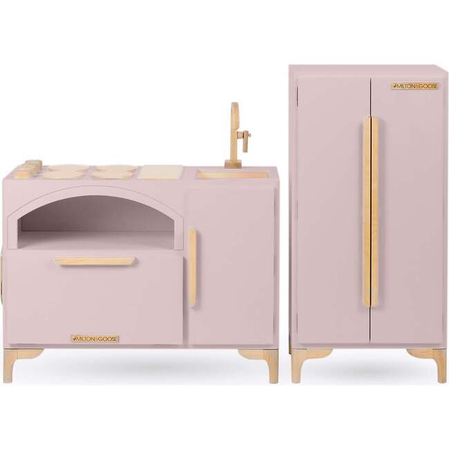 Luca Refrigerator, Dusty Rose - Play Kitchens - 2