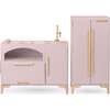 Luca Refrigerator, Dusty Rose - Play Kitchens - 2