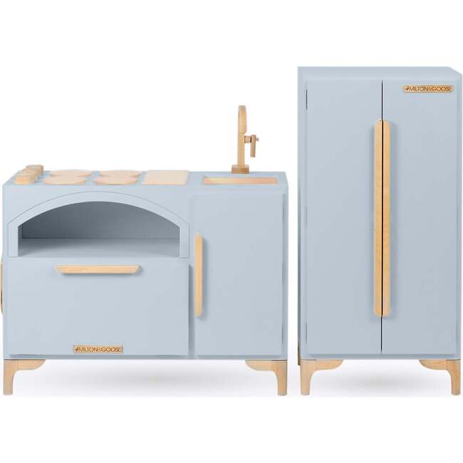 Luca Refrigerator, Gray - Play Kitchens - 2