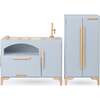 Luca Refrigerator, Gray - Play Kitchens - 2
