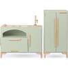 Luca Refrigerator, Light Sage - Play Kitchens - 2