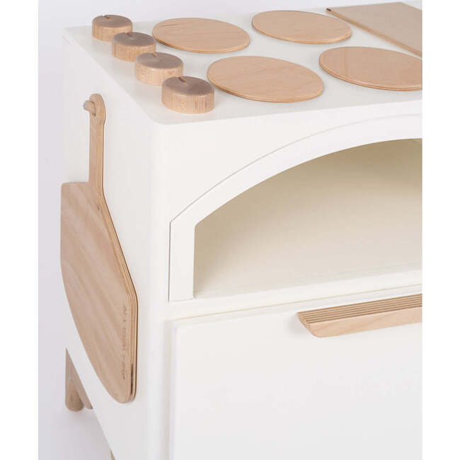 Luca Play Kitchen, White - Play Kitchens - 3