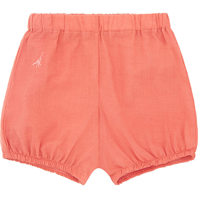 Organic Woven Bloomers, Coral - Bloomers - 1