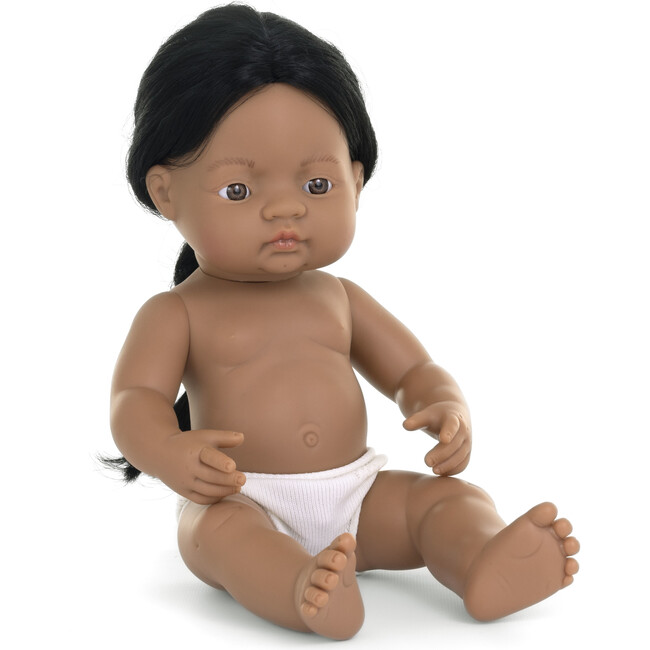 Baby Doll Native American Boy 15in