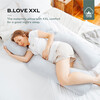 B.Love XXL Maternity Pillow, Mineral Grey - Nursing Pillows - 7