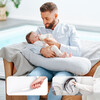 B.Love XXL Maternity Pillow, Mineral Grey - Nursing Pillows - 8