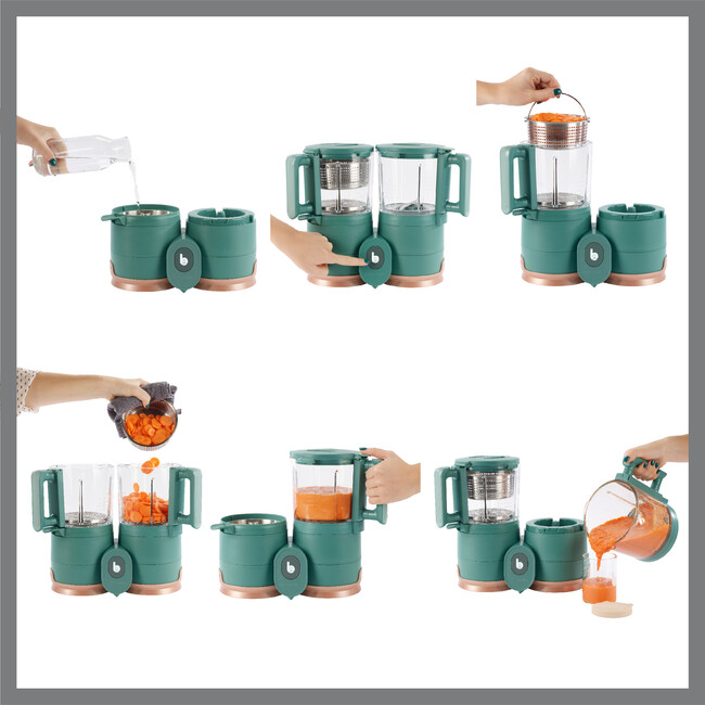 Duo 4-In-1 Multifunctional Meal Glass, Green - Food Processor - 11