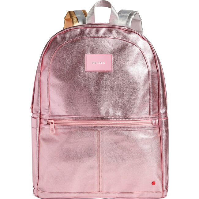 Kane Kids Large Backpack, Pink/Silver
