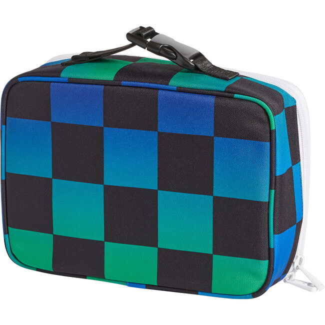 Rodgers Snack Pack, Blue Checkerboard - Lunchboxes - 2